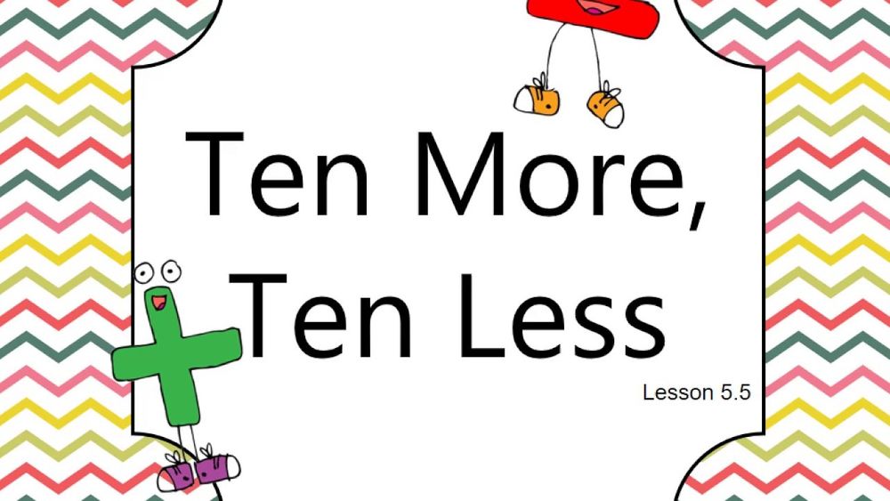 10 More 10 Less with Adding Hearts